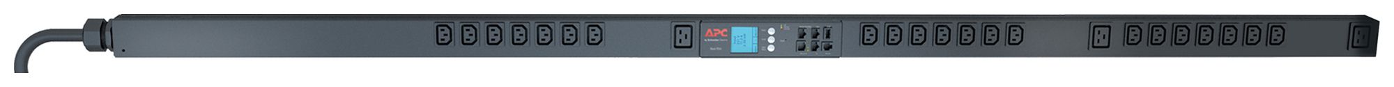 Prise multiple Rack PDU 2G 56×1829×51mm 21×C13 3×C19 Metered-by-Outlet 11kW