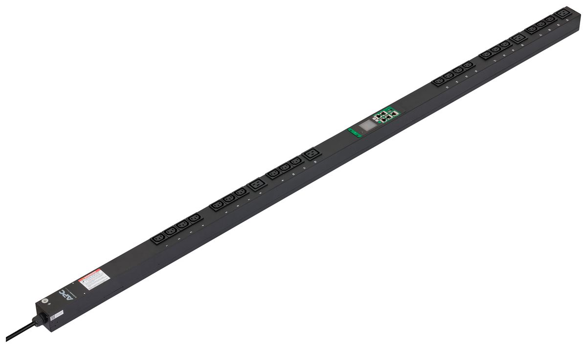 Prise multiple Easy PDU 55×1800×56mm 20×C13 4×C19 Metered-by-Outlet 16A