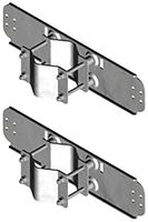 Support de fixation pour mât Gewiss I-ON 250×300mm acier