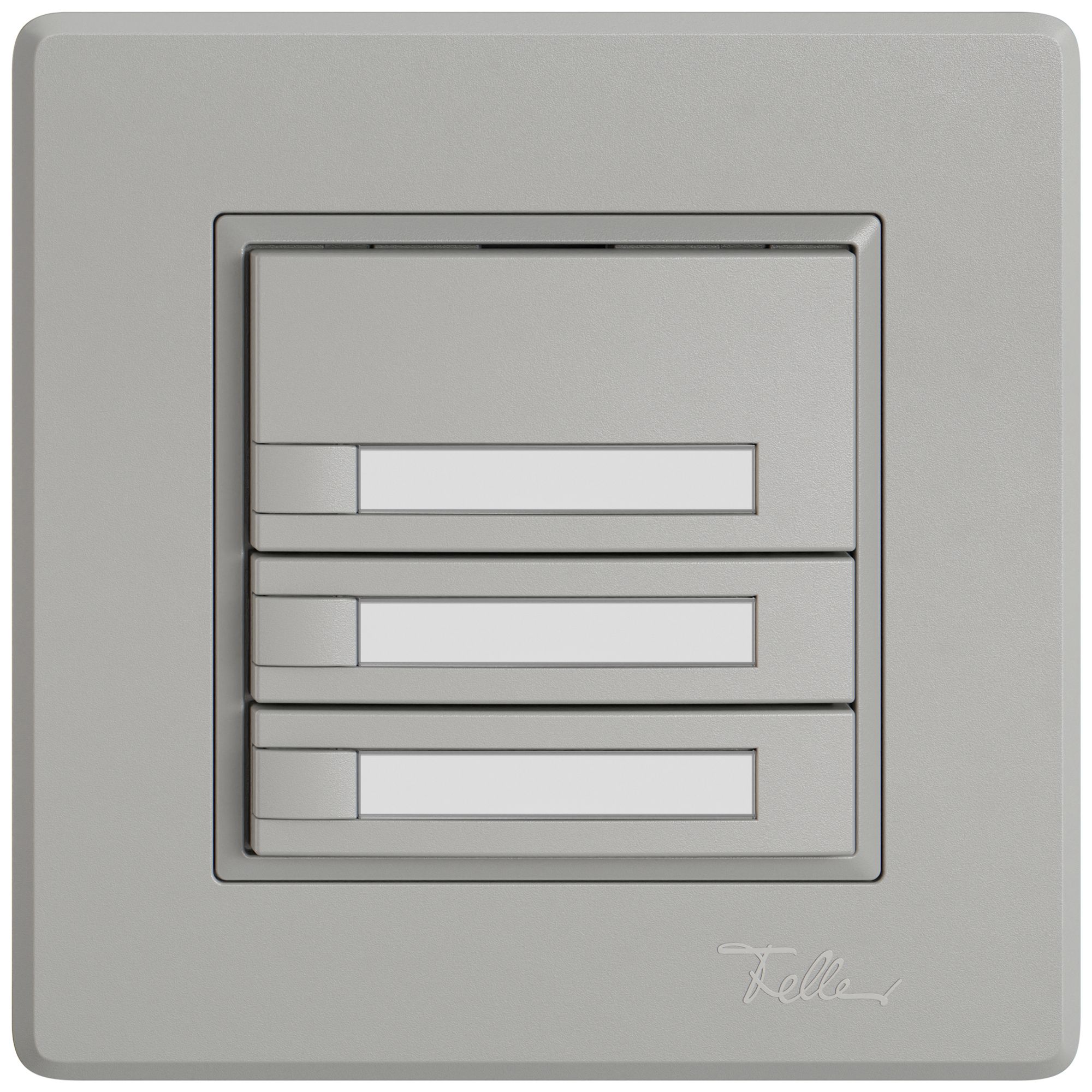 UP-Universaltaster EDIZIO.liv UNI SNAPFIX® o.LED 3× 1-Tbed.Pap.hgu