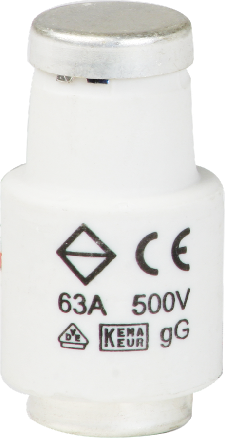 Fusibile D DTIII 63A 500V gG con indicatore