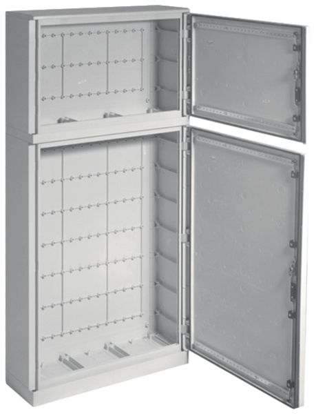 Coffret mural Hager Orion.Plus 370 modules 3+7 rangs 37UM 850×1750×300mm gr