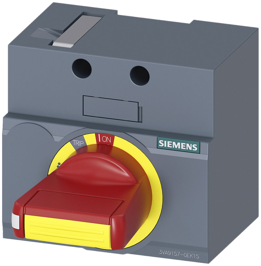 Commande rotative arrêt d'urgence Siemens SENTRON pour 3VA1 100…160