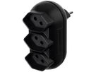 Mehrfachstecker Steffen STRONG 3×T13 10A 230V IP20 schwarz