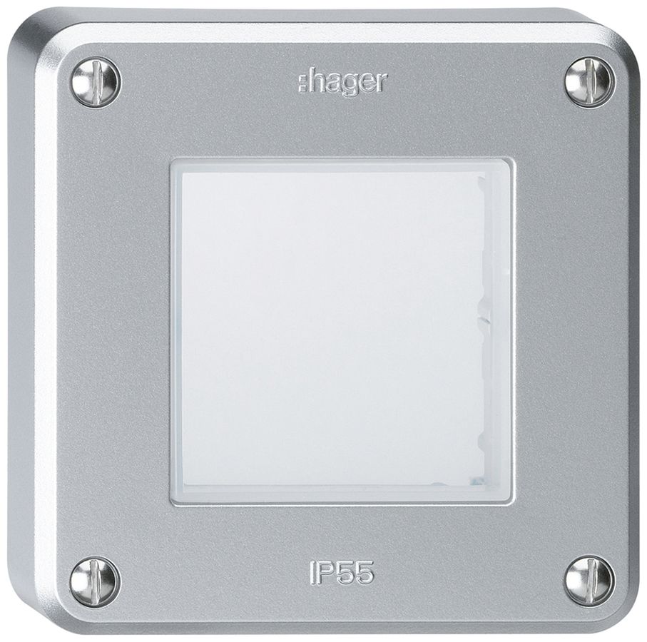 Parte superiore robusto alu con membr.p.interruttore&tasto