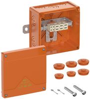 AP-Abzweigdose Spelsberg WKE 4 Duo 5/3×6mm² E90 150×150×85mm IP66 or