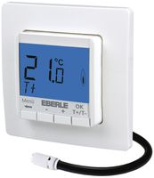 UP-Uhrenthermostat Eberle FITnp 3F, Display blau, 230V 1S 10…40°C, ws