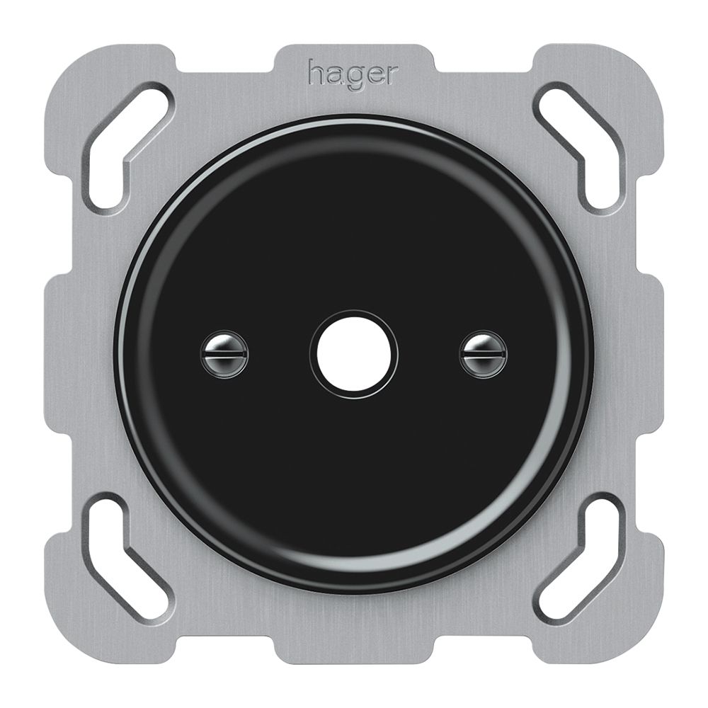 Boîte de dérivation ENC origin alésage Ø 9mm 77×77mm noir