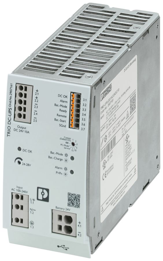 Alimentation sans interruption PX TRIO-UPS-2G/1AC/24DC/10