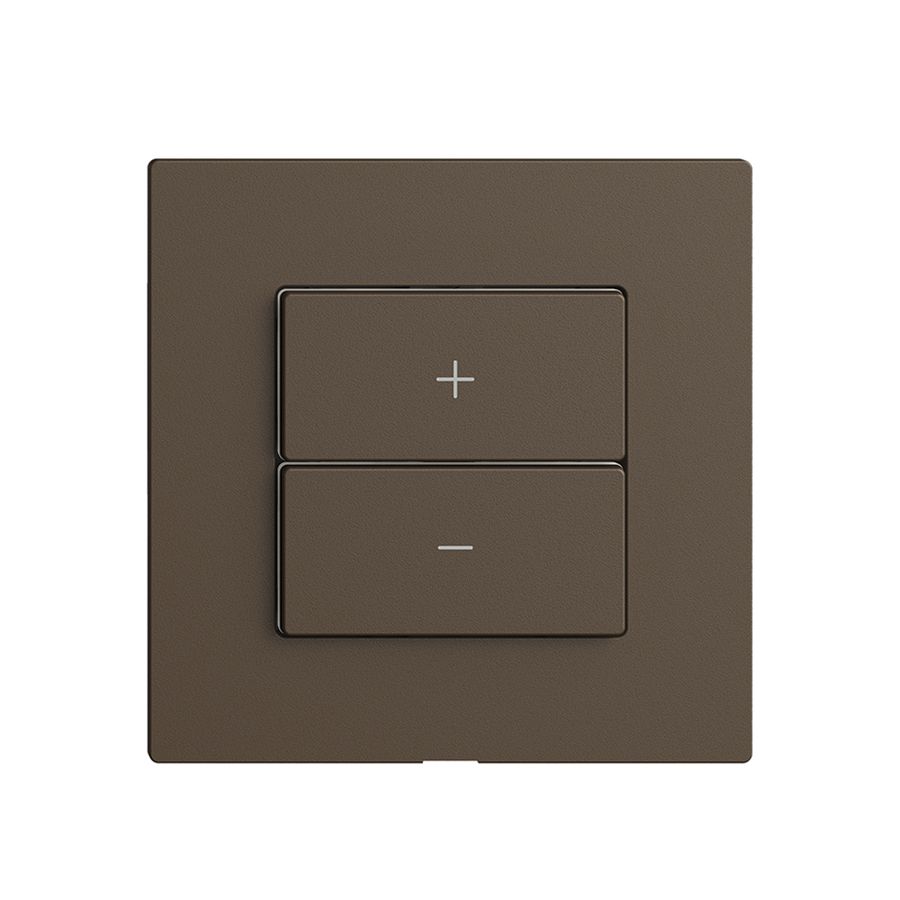 Comando per dimmer 1K/2T Edue Wiser coffee