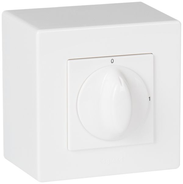 AP-Drehschalter ATO 2/1L weiss 1-0-2-0