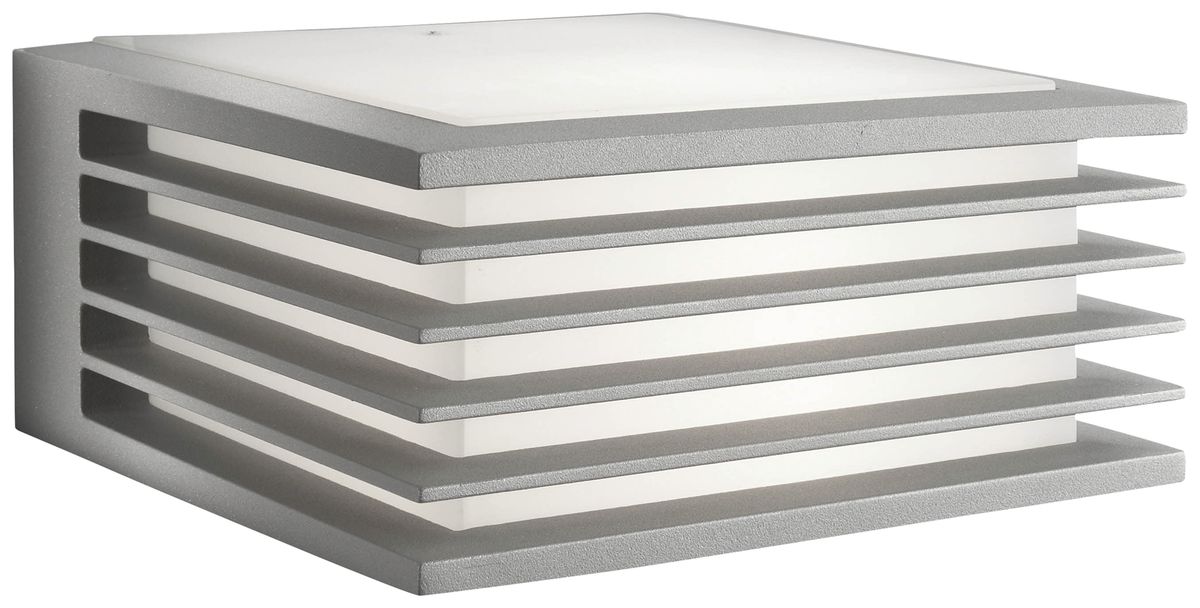 Applique Philips Shades E27 1×42W IP44 gris