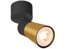 Spot SLV PURI 2.0 Cone CW GU10 1×6W REG Ø55×123×97mm nero/oro