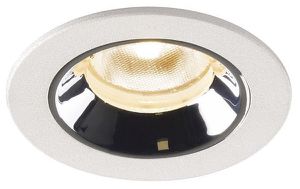EB-LED-Downlight SLV NUMINOS XS, 7W 200mA 670lm 2700K 20° ws/chr
