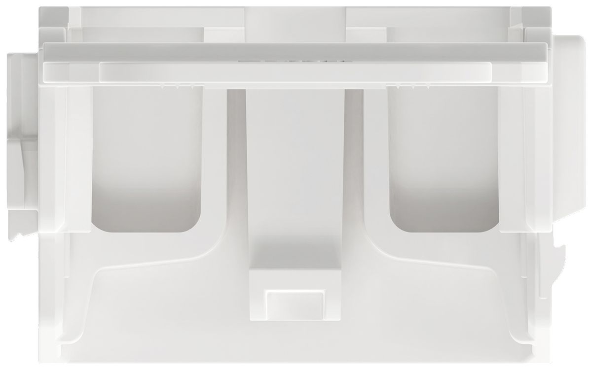 Befestigungsadapter WAGO m.Zugentlastung für 10×4mm² Rastfuss ws