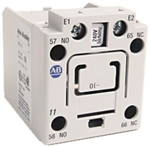 Modulo bloccaggio AB 100-FL11KN (400VAC), contatti ausiliari 1Ch+1R