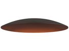 Abat-jour SLV LALU ELYPSE acier Ø220×28mm noir bronze à teinte unie
