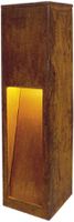 Standleuchte SLV RUSTY SLOT 50, E27 11W IP44 Eisen gerostet