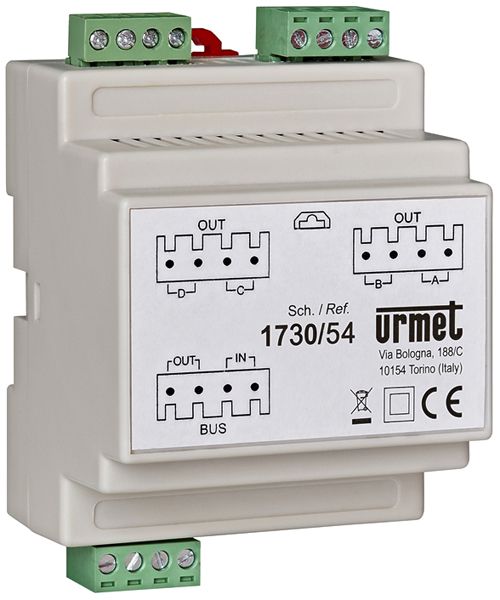 Distributore video AMD Urmet 90×90×65mm 5UM