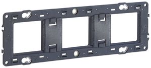Befestigungsplatte für Batibox Legrand 1×2×3 Module
