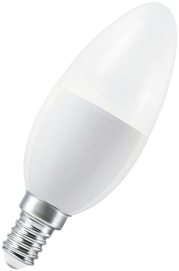 Lampada LED SMART+ ZigBee Candle 40 E14, 5W, 2700…6500K, 470lm, 200°, opale