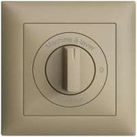 Kit front. Machine à laver-0-Tumbler EDIZIOdue 88×88mm sand