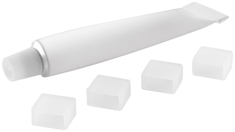 Cappe terminale LDV 10/SE/P, per fascia LED PFM, 4 pezzi + silicone