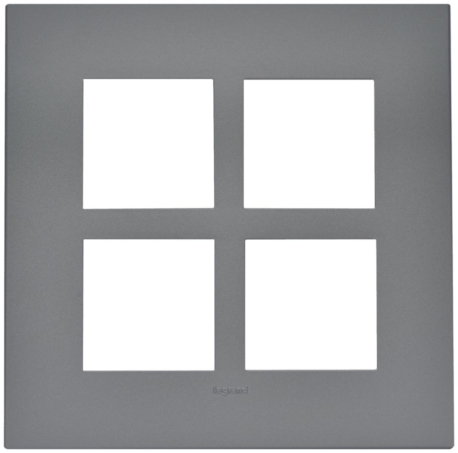 Cadre de recouvrement ATO 2×2 modules magnésium