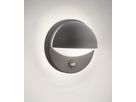 Wandleuchte Philips June PIR E27 1×12W IP44 195×135mm anthrazit