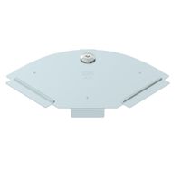 Couvercle BET RBD 90° 100×157mm acier zingué en continu zinc-aluminium