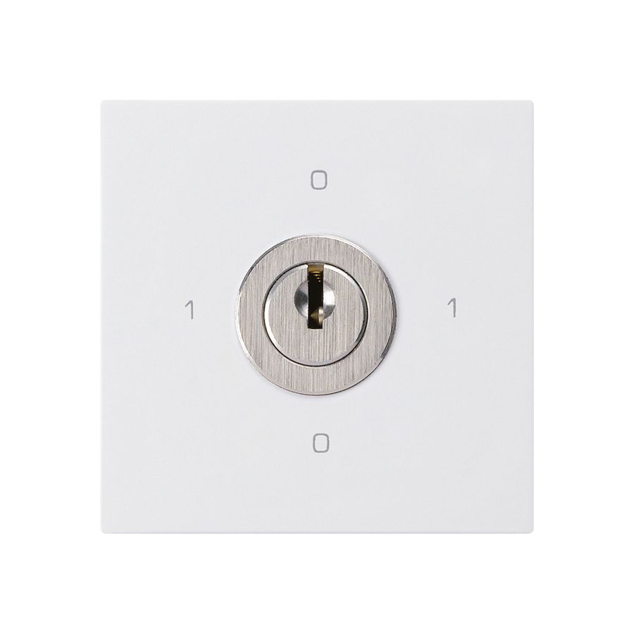 Intérieur interrupteur à clé kallysto 0/3L blanc avec serrure Kaba 8