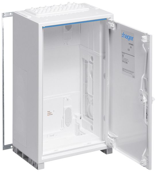 Armoire murale Hager Univers 108 modules 3 rangées 36UM SK II IP54 blanc