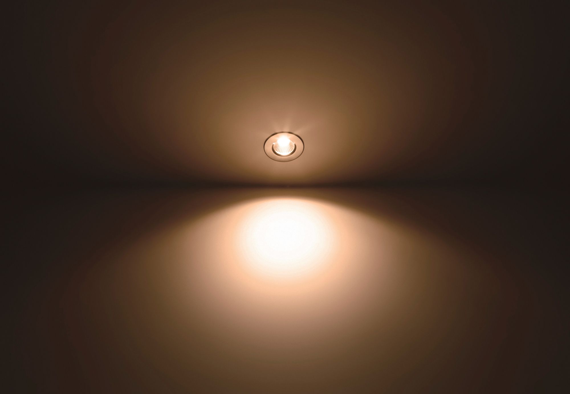 EB-LED-Spot Philips Dive 5.5W 350lm 827 36° DIM Ø85mm Nickel