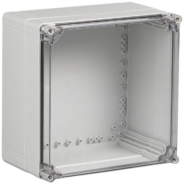 Apparategehäuse RW CUBO O 300×300×180mm OPCP transparent