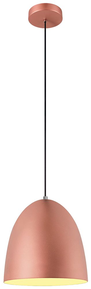 Lampada sospesa SLV PARA CONE 30 E27 1×60W Ø302mm rame