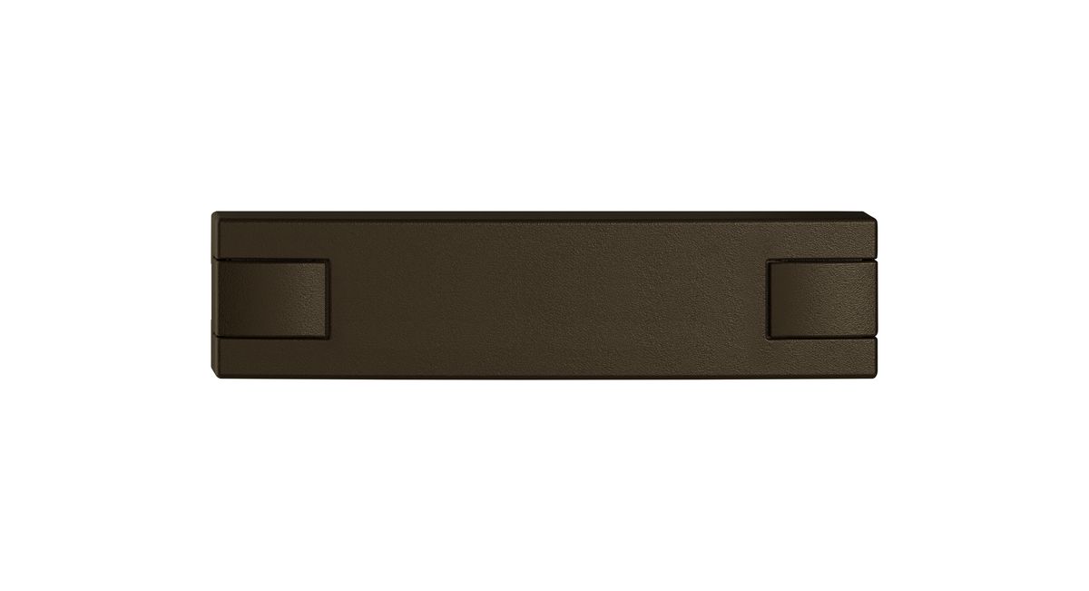 Poussoir 1/8 EDIZIO.liv SNAPFIX® p.KNX&UNI s.LED comm.à 2 touches br