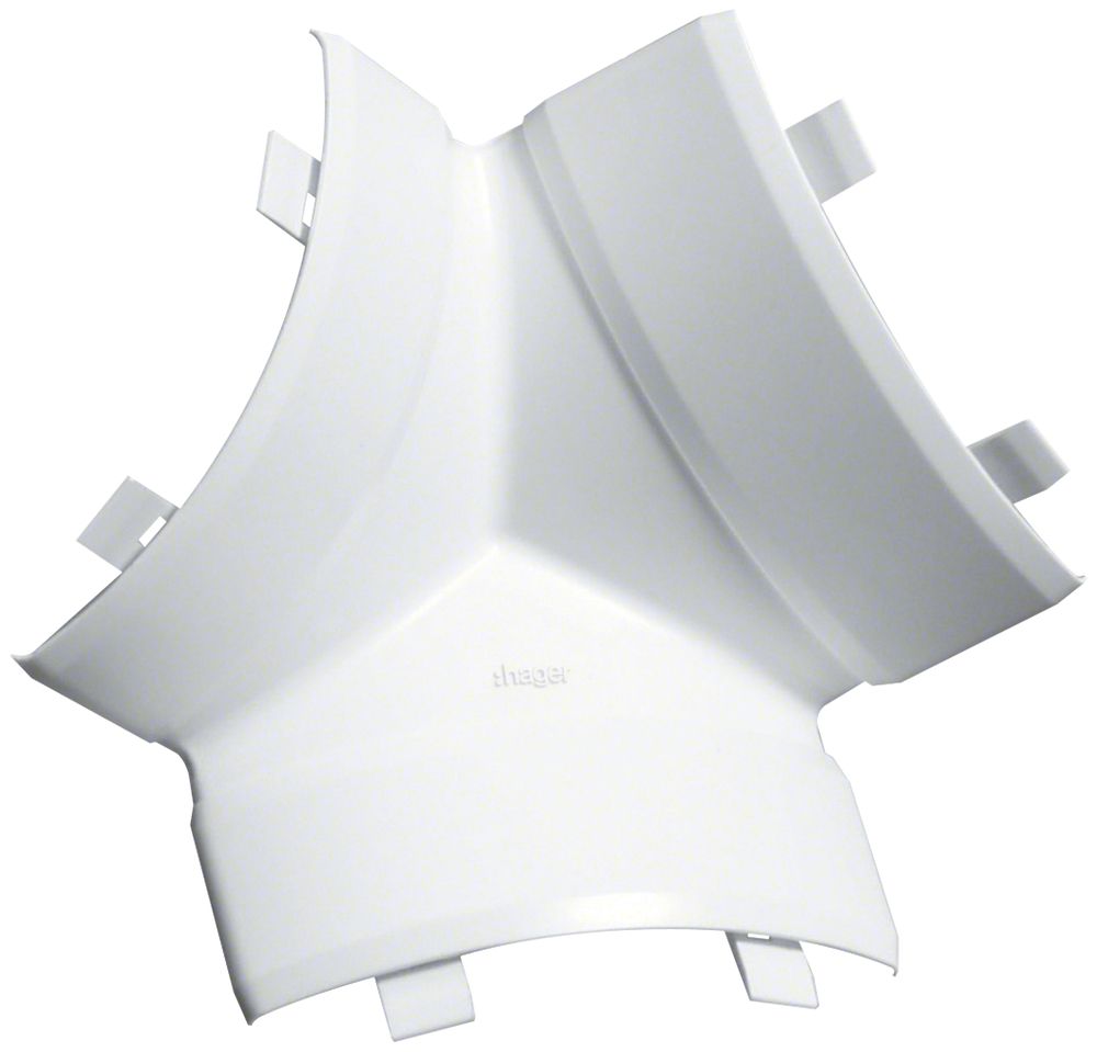 T-Stück tehalit EK 40040, verkehrsweiss