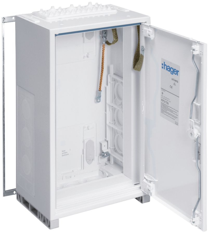 Armoire murale univers quickset avec porte IP44 CP I 1050×650×205mm