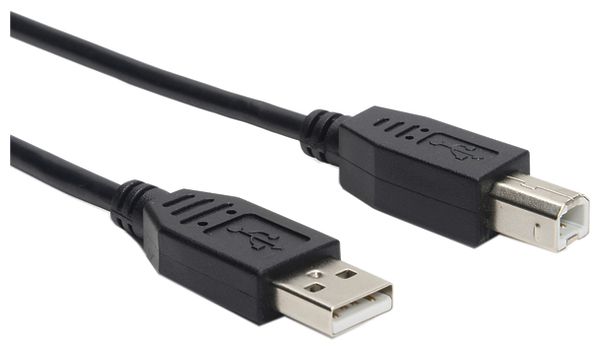 Câble USB Ceconet USB-A/USB-B (USB 2.0) 480Mbit/s noir 5m