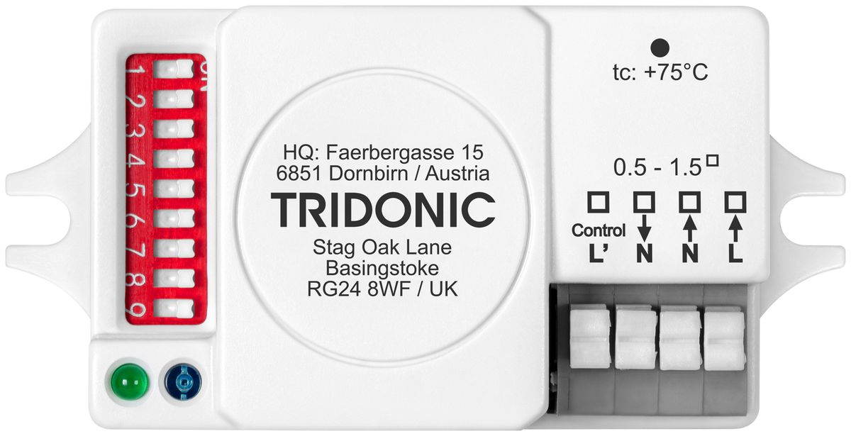 EB-Bewegungsmelder Tridonic smartSWITCH 36.5×23×70mm