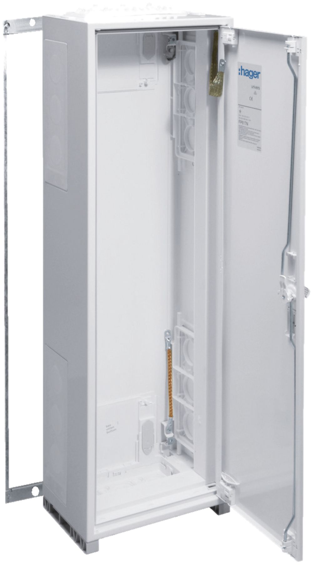 Armadio murale univers quickset con porta IP44 CP II 300×1250×205mm