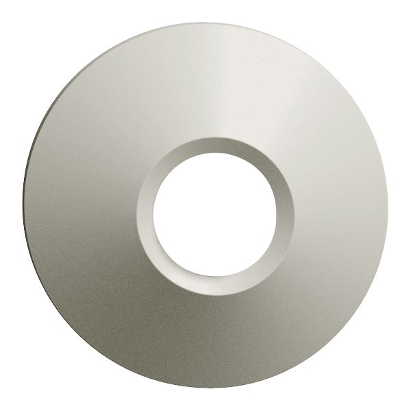 Fronthaube rund EDIZIOdue hellgrau für Bewegungsmelder PIRI 360°