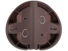 Montageadapter ABB Busch-Wächter PRO braun
