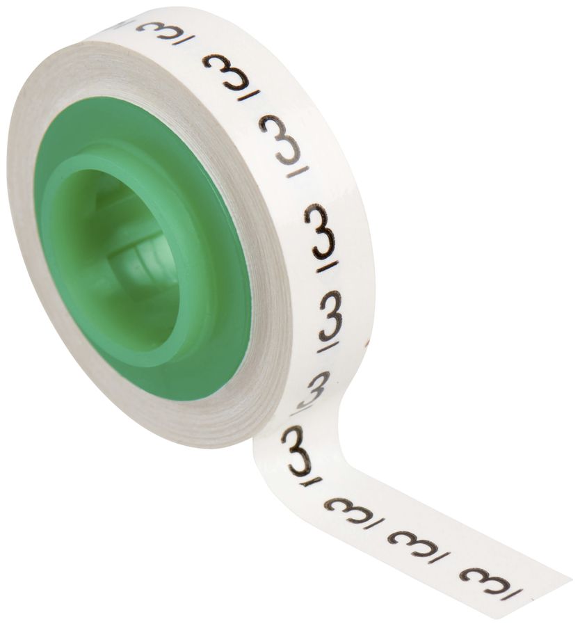 Rotolo di ricambio 3M SDR-3 per marcatore di cavi ScotchCode (3 pezzi)