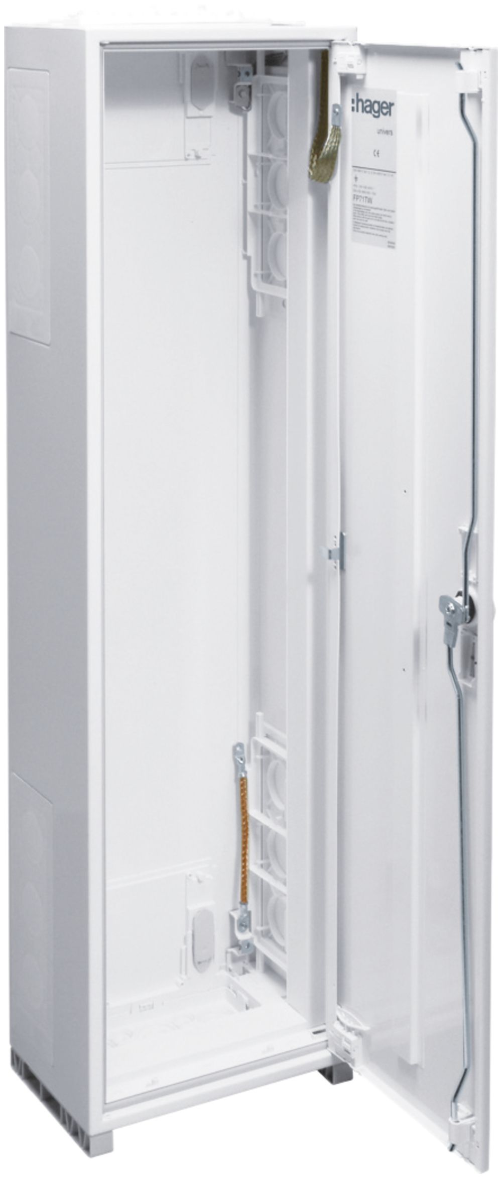 Armadio murale Hager univers con porta CP I IP54 1050×1100×205mm