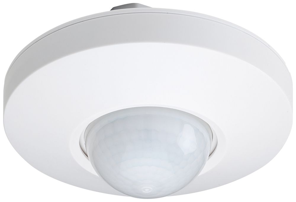 Détecteur de mouvement ENC Niko 360° 230V 9m IP20 blanc
