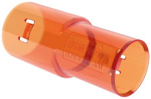 Verbindungsmuffe CRALLO Ø40/50mm transparent orange