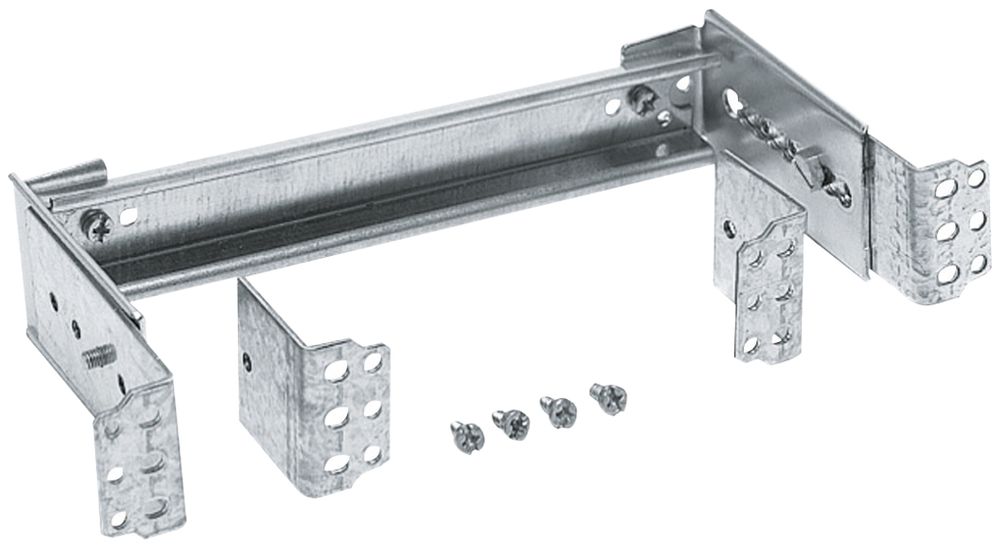 Rail DIN Hager univers N 1 travée 35×15×1.5mm abaissable