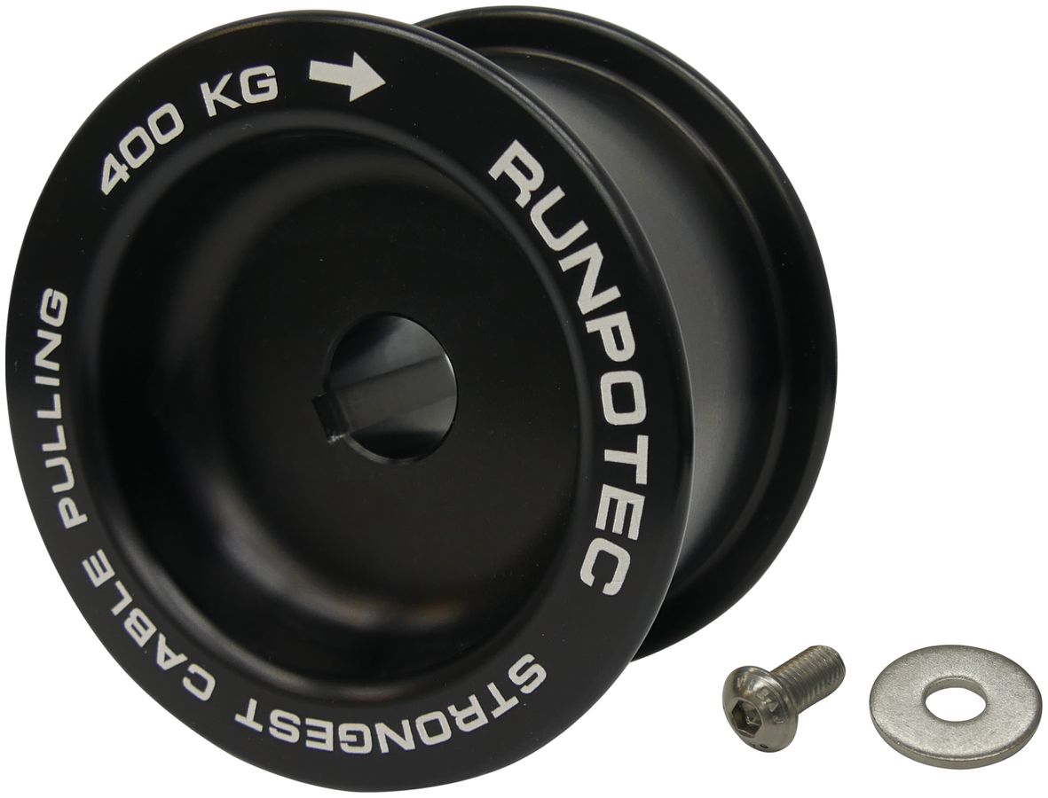Tamburo per cabestano RUNPOTEC DM 110 Ø110mm per CW 800 E alluminio max.400kg