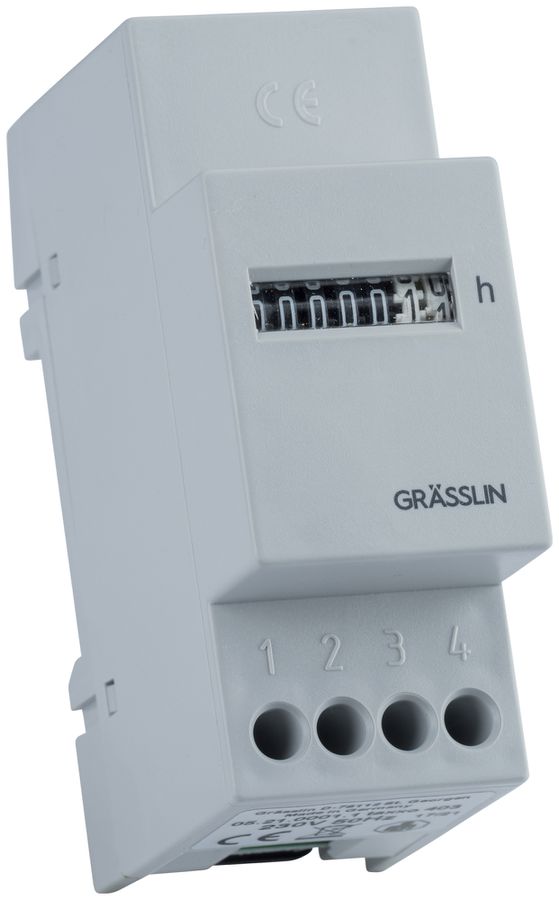 Compteur d'heures de service AMD Elbro taxxo 403, 220…240VAC, 60Hz, gris